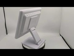 Biały monitor dotykowy HDMI