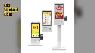 Kiosk samoobsługowy POS Monitor Szybka realizacja transakcji
