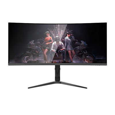 3440 X 1440 34 cali Monitory LED do gier Skrzyżowany ekran 4K 165hz Bogaty interfejs