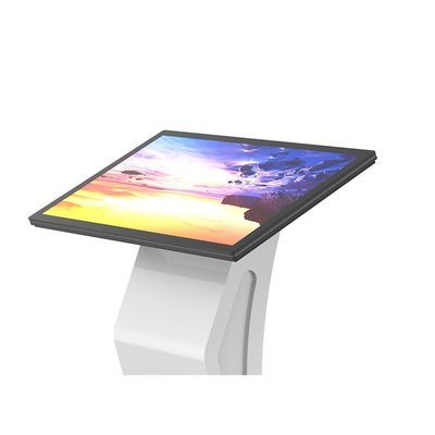 Podłogowy wyświetlacz interaktywny LCD z cyfrowym sygnalizatorem Reklamowy wyświetlacz Totem Wayfinding 32 43 49 50 Inch Touch Screen