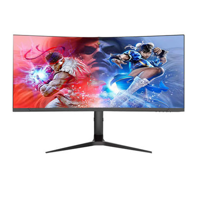 34 cali monitory z zakrzywionym ekranem IPS LCD Monitor 75hz 100hz Monitor komputerowy do gier
