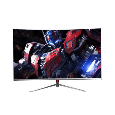 1920 X 1080 Gaming LED Monitors 27 Inch Curved Monitor 75hz Monitor ekranu komputerowego