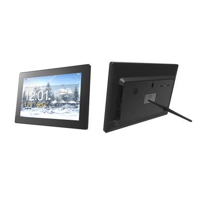 Niestandardowe 10,1 cali cyfrowe ramki zdjęciowe 1024 x 600 LCD Display Video Player