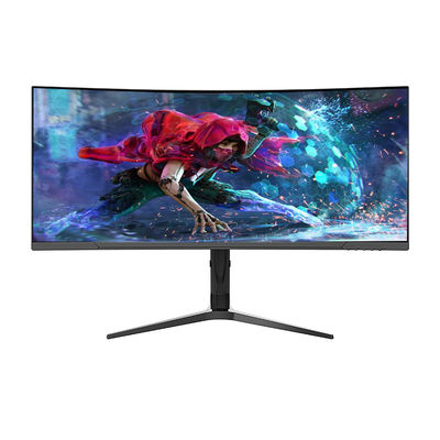 Super szeroki skrzywiony monitor 4k IPS Panel 34 Inch 3440*1440 165Hz Gaming PC Monitor