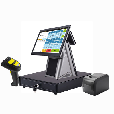 15,6-calowy system POS, kasa fiskalna, kasjer z drukarką, wszystko w jednym POS